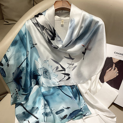 The Legacy Long Silk Scarf