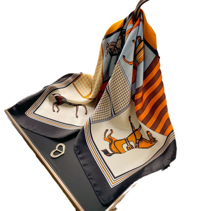 The VOIDRA Seoul 70 Silk Scarf