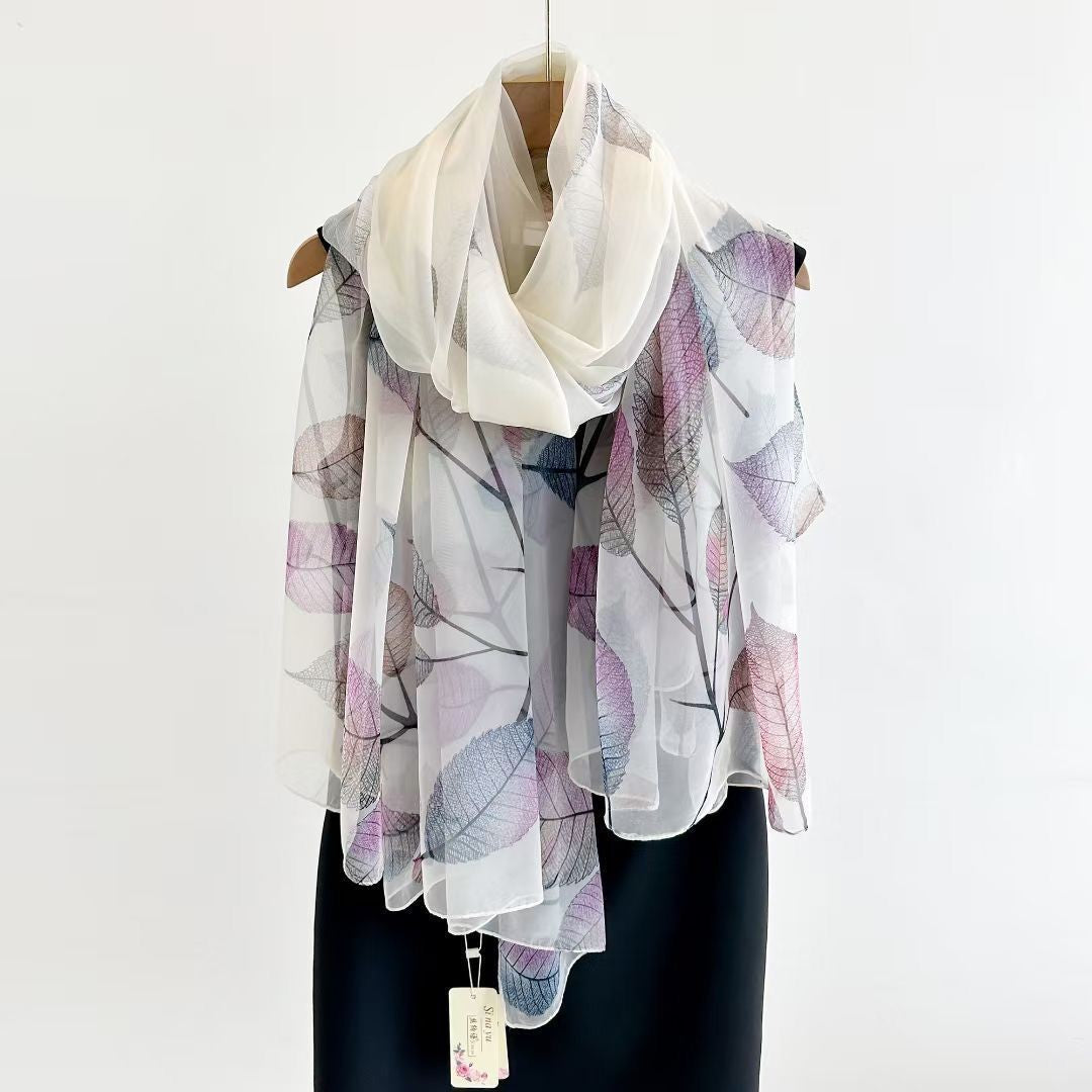 The Abstract Muse Long Scarf | VOIDRA