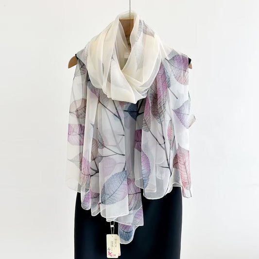 The Abstract Muse Long Scarf | VOIDRA