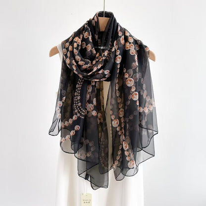 The Abstract Muse Long Scarf | VOIDRA