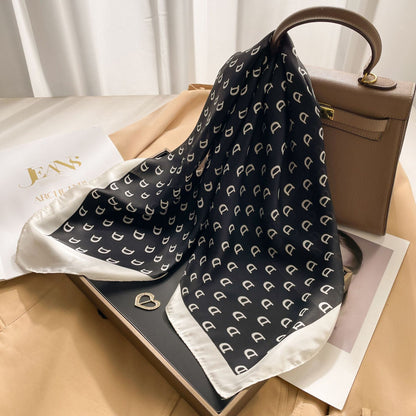 The VOIDRA Seoul 70 Silk Scarf