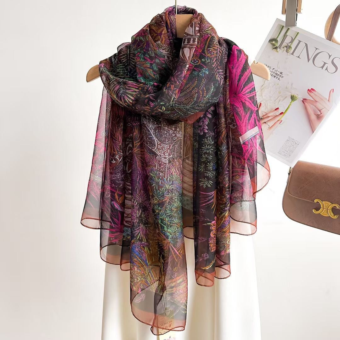 The Abstract Muse Long Scarf | VOIDRA