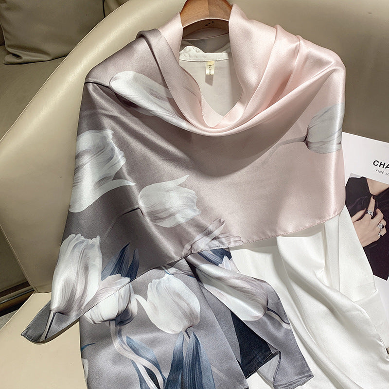 The Legacy Long Silk Scarf