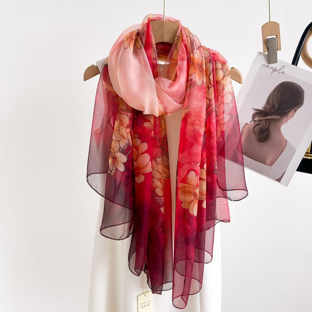 The Abstract Muse Long Scarf | VOIDRA