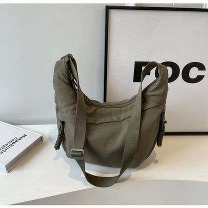 VOIDRA FlowNylon – Lightweight Street-Style Shoulder Tote for Women