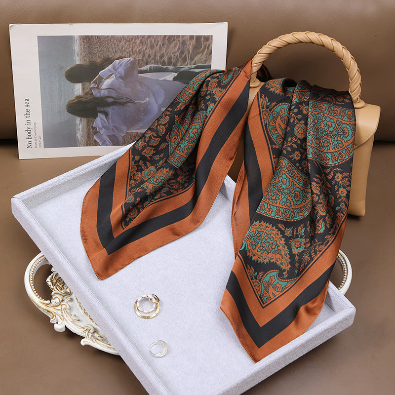 Vintage-Inspired Business Scarf for Professional Women