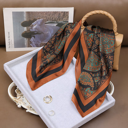 Vintage-Inspired Business Scarf for Professional Women