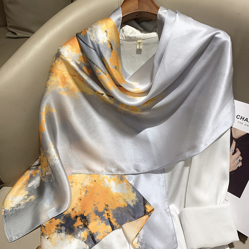 The Legacy Long Silk Scarf