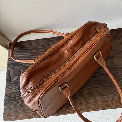 VOIDRA MetroTote – Genuine Leather Oversized Street Shoulder Bag