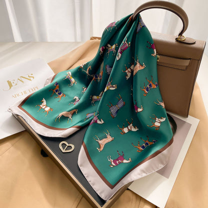 The VOIDRA Seoul 70 Silk Scarf