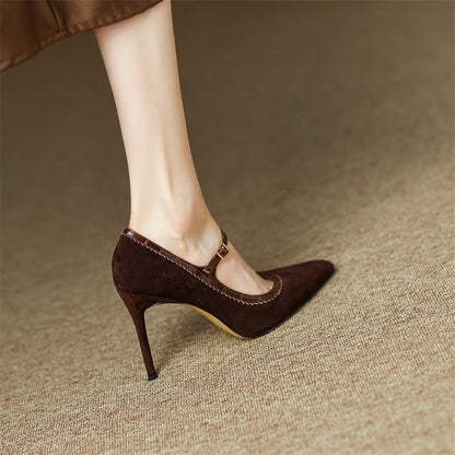 The Poise Stiletto | Sculpted Leather Elegance