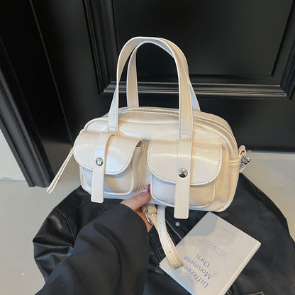 VOIDRA MetroCruze™ Oversized Luxe Shoulder Boston Bag