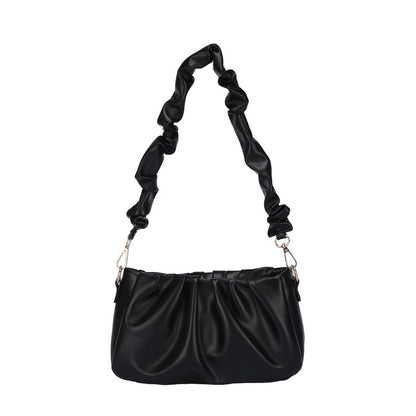 VOIDRA™ CloudWeave – Street Trend Pleated PU Shoulder Bag