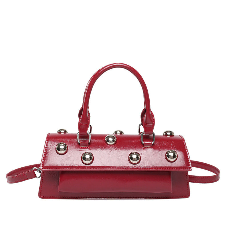 VOIDRA IconBolt Rivet Charm Shoulder Tote