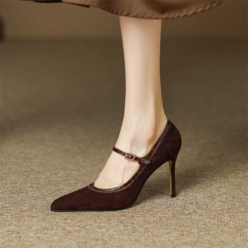 The Poise Stiletto | Sculpted Leather Elegance