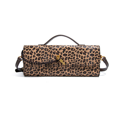 VOIDRA LÉOFEM™ Clutch – Retro Leopard Print Evening Bag